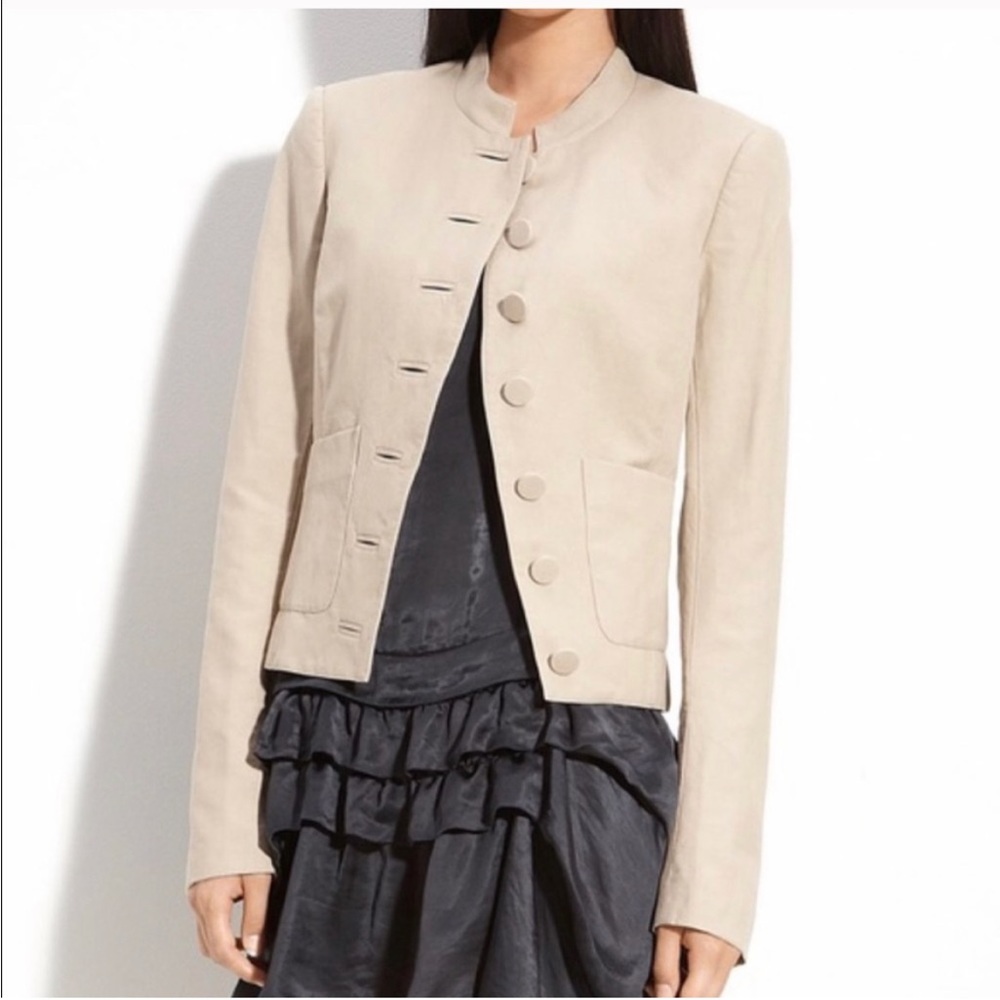 Theory Seion Linen Blend Jacket